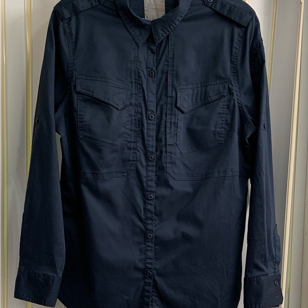 5.11 Tactical Navy Blue Women's Button-Down Shirt
